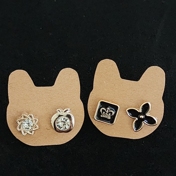 MEN'S Seperate 4 Cuff Studs links - Picture 1 of 5